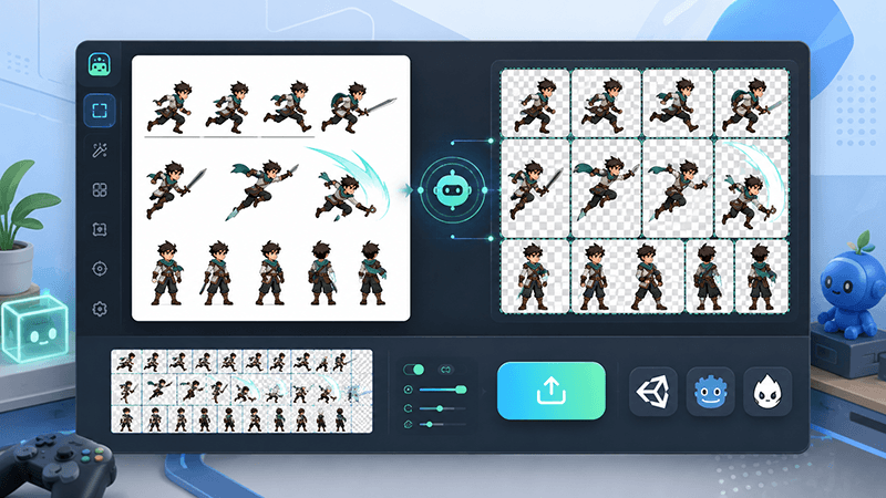 AI Sprite Cutter: How Indie Game Developers Can Split 2D Game Assets Faster