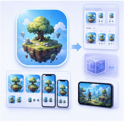 App Icon Generator:游戏上线前如何一次生成iOS与Android应用图标