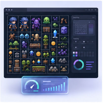 Sprite Sheet Packer为什么是2D游戏上线前必须准备的工具