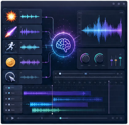 AI Game SFX Generator:独立游戏低成本制作音效的完整流程