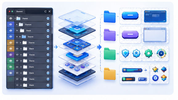 PSD Layer Export Checklist for Production Game UI