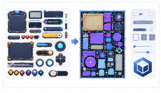 Texture Packer Workflow for UI-Heavy 2D Games
